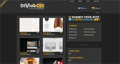 Desktop Screenshot of divinecss.com